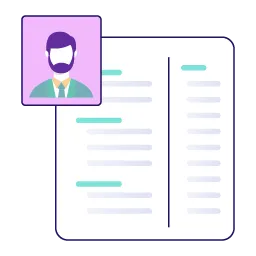 Candidate summary write-up icon