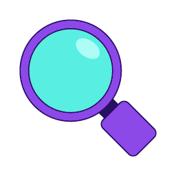 Homepage 9 Magnifying glass icon for the Open Search mode